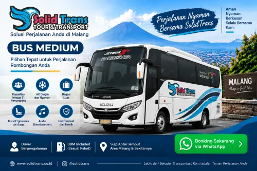 Bus Medium armada Solidtrans Malang