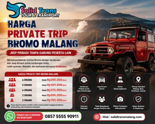 Carter drop dari Malang ke Pasuruan