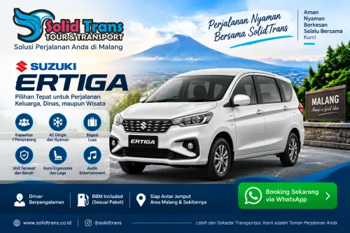 Suzuki Ertiga armada rental mobil Malang Solidtrans