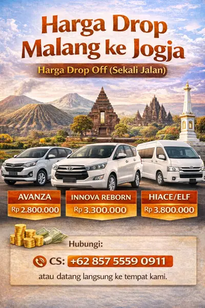 drop Malang Ke Jogja
